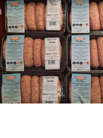 Devon Pork Sausages - Pack of 6